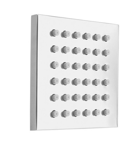 SAPHO - Pevná nástěnná sprška hranatá, chrom AQ216