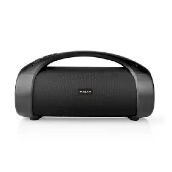 Nedis Bluetooth Párty Přehrávač / 6 hod / 2.0 / 50 W / Přehrávání médií: AUX / USB / IPX5 / Propojitelný / Držadlo (SPBB315BK)
