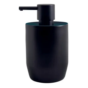 Spirella JARO dávkovač mýdla černý/petrolejový / keramika / 300 ml