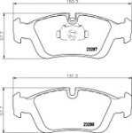 Brzdy kotouče desky přední BMW E36 E46 286mm