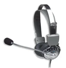 Manhattan Standart stereo headset / černá (175517)