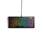 Glorious GMMK 3 Pro HE 75% - Fox HE (ISO UK) černá / herní 75% TKL / USB-C / ISO (UK) layout / Fox HE / RGB / 1.4m (GLO-KB-GMMK3-PRO-75-PB-HE-W-BLK-UK)