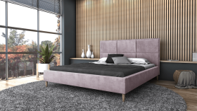 FRONTI Postel SAND 160x200 růžová