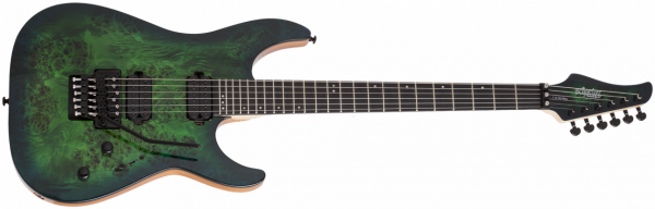 Schecter C-6 PRO FR Aqua Burst