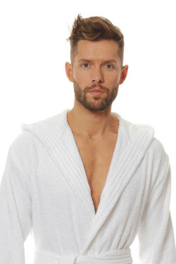 Pánský župan 2104 white - L&L bílá M