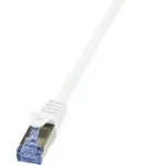 LogiLink CQ3041S bílá / Patch kabel / S/FTP / Cat.6a / RJ-45 / 1,5 m (CQ3041S)