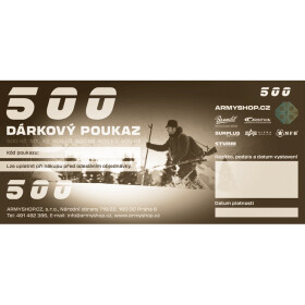 DÁRKOVÝ POUKAZ 500 Kč