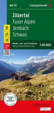 Zillertal 1:50 000