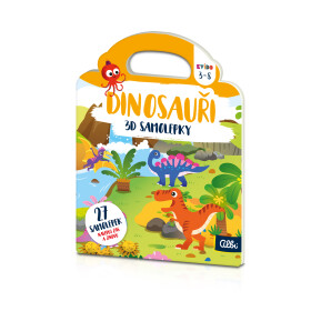3D samolepky: Dinosauři - Kvído - Albi