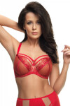 Dámská podprsenka 496 Paradise red - GORSENIA červená 75/D
