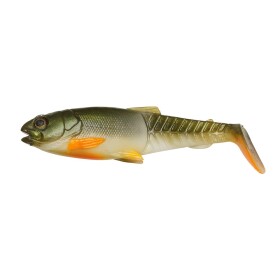 Savage Gear Gumová nástraha Craft Cannibal Paddletail Olive Hot Orange - 12,5cm 20g,Savage Gear Gumová nástraha Craft Cannibal Paddletail Olive Hot Or