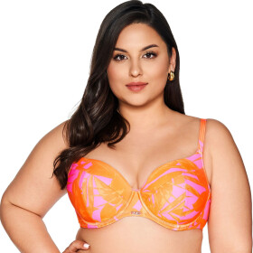 Horní díl plavek 214 orange - AVA oranžová 75/G