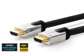 Vivolink PROHDMIHDM10 Propojovací kabel HDMI 2.0 4K60Hz 10m stříbrno-černá / 2x HDMI (M) (PROHDMIHDM10)