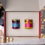 Včelařství Domovina Tropikáno dárkové balení 2x170 ochucené medy Design: Domovina