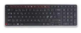 CONTOUR Balance Wireless keyboard / klávesnice bezdrátová / Nizkoprofilové klávesy / 2x AAA (BALANCE-PN)
