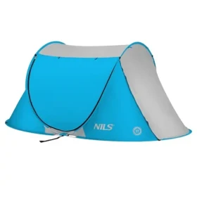NILS Camp NC3043 modrý / Plážový stan / 220 x 120 x 95 cm (5907695523232)