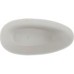 MEXEN - Milano volně stojící vana litý mramor 150 x 82, beton mat 57301508561