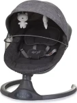 CHIPOLINO Elektrická kolébka Nest Granite / od narození (SHENE0241GN)