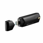 ASUS USB WiFi 6 USB-AX56 AX1800 (bez podstavce) / USB Wi-Fi adaptér / 2.4GHz - 574Mbps / 5GHz - 1201Mbps / USB 3.2 Gen 1 (90IG06H0-MO0R10)