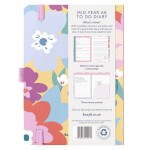 Busy B Týdenní diář To Do FLoral A6 – 2026/27, růžová barva, papír