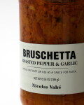 Nicolas Vahé Bruschetta s pečenými paprikami a česnekem 185 g, červená barva, sklo