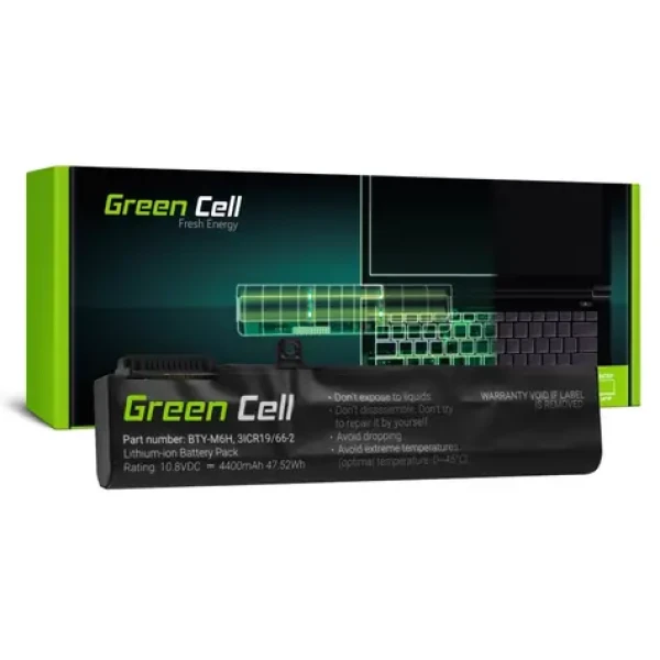 Green Cell Baterie BTY-M6H pro MSI GE62 GE63 GE72 GE73 GE75 GL62 GL63 GL73 GL65 GL72 GP62 GP63 GP72 GP73 GV62 GV72 PE60 (MS16)