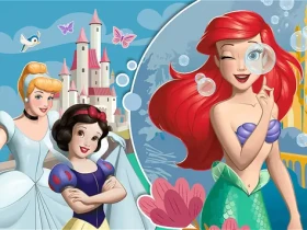 Trefl - Puzzle - Disney princezny: Krásný princeznovský den