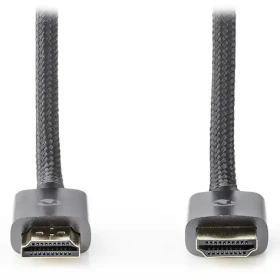 Nedis PROFIGOLD High Speed HDMI 5 m šedá / Kabel HDMI / 4K 60Hz / Ethernet / zlacené konektory (CVTB34000GY50)