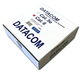 DATACOM UTP flex CAT6 50m šedá / Síťový kabel / PVC / lanko (1383)