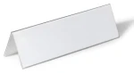 Durable Stolní jmenovka 105/210x297 mm transparentní / Stolní jmenovka / vyměnitelné vložky / oboustranně čitelná (805319)