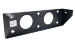 Inter-Tech Nástěnný držák pro 19" rack černá / Konzole / 2U / nosnost 15 kg (88887323)