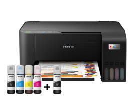 Epson EcoTank L3210 černá / Inkoustová multifunkce / A4 / 33ppm / 5760x1440dpi / tisk sken. kop. / 14W (C11CJ68401)