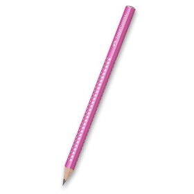Faber-Castell, Jumbo Sparkle, grafitová tužka perleťové odstíny, ks Barva: Pastelově