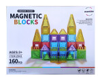Mamido Magnetická stavebnice 160 dílů Rainbow XL