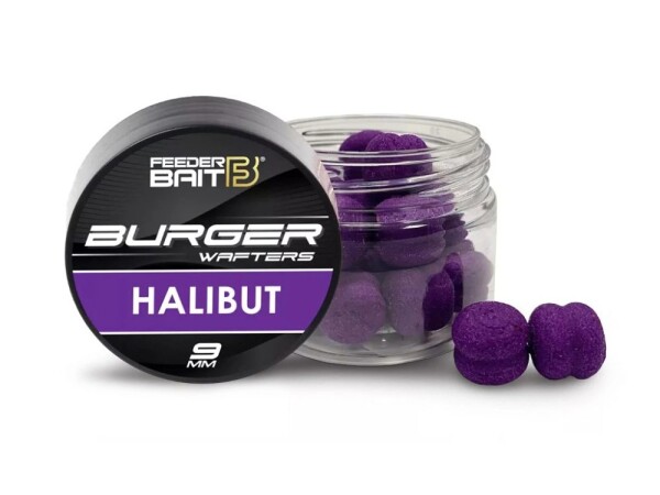 FeederBait Burger Wafters 9mm 25ml - Halibut,FeederBait Burger Wafters 9mm 25ml - Halibut