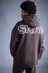 DEFACTO Fit Shaquille O'neal Oversize Fit Hooded Thick Sweatshirt