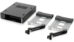 Icy Dock Rámeček 2,5" pro MB492SKL-B černá, stříbrná / Rámeček pro HDD/SSD / SATA/SAS / kovový, se zámkem (MB492TKL-B)