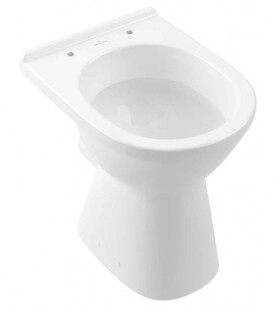 VILLEROY & BOCH - ViCare Stojící WC, zadní odpad, Rimless, CeramicPlus, alpská bílá 4683R0R1