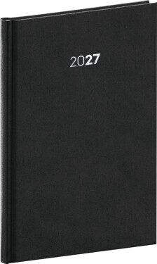 Týdenní diář 2027 Notique A5 Balakon černý