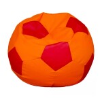 FRONTI Sedací vak - míč 70 cm - oranžová + červená