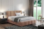 FRONTI Postel MODEL 09 140x200 růžová - MAGIC VELVET 2269