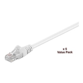 MicroConnect V-UTP515WVP RJ45 síťové kabely, propojovací kabely 15 m bílá 5 ks