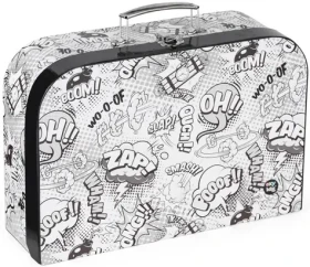 OXYBAG Kufřík Komiks / Dětský kufřík / 34 x 23 x 10 cm (07725)