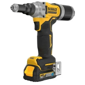 DeWalt DCF414E2GT / Aku nýtovací kleště / 18V / Nýty od 4.8 do 6.4 mm / 2x 1.7 Ah (DCF414E2GT)