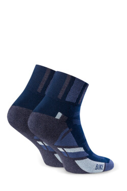 Ponožky na kolo 040 tmavě modrá 35-37