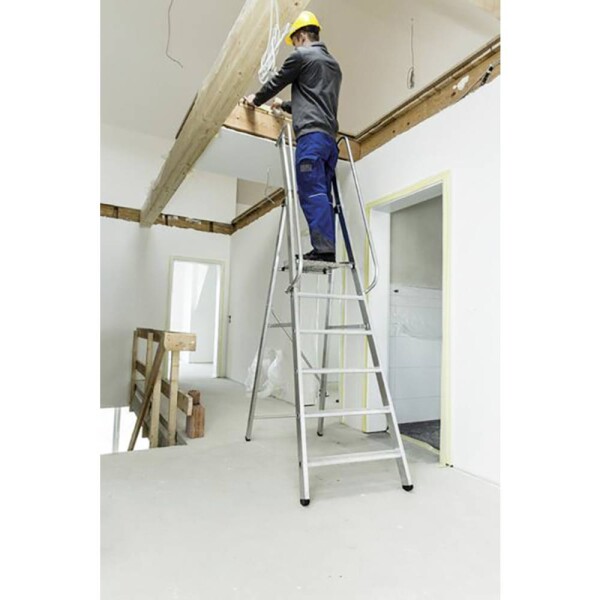 MUNK Günzburger Steigtechnik 51096 hliník žebřík s platformou max.prac. výška: 3.36 m 13.2 kg