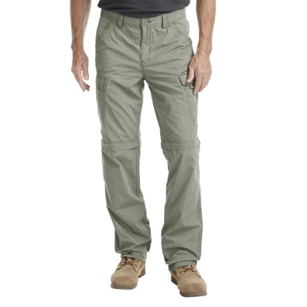 Bushman Pánské odepínací kalhoty Sanford zip off, khaki 50