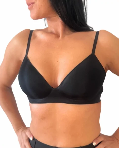 Dámská podprsenka Calvin Klein QF8315 WIREFREE černá
