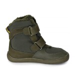 Chlapecké zimní barefoot boty PRO-tex Protetika - LENO KHAKI - 21