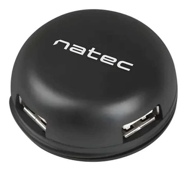 Natec Bumblebee černá / USB rozbočovač / 3x USB-A 2.0 (NHU-1330)